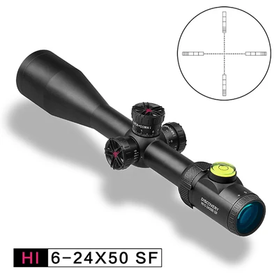 

Tactical Long Range Hunting HI 6-24X50SF Scopes Optics Optics, Black
