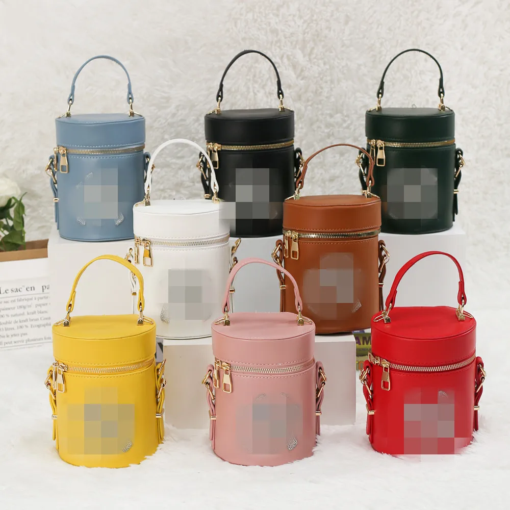 

Hot-selling luxury fashion women sling crossbody hand bags bucket shape women bucket purses bags
