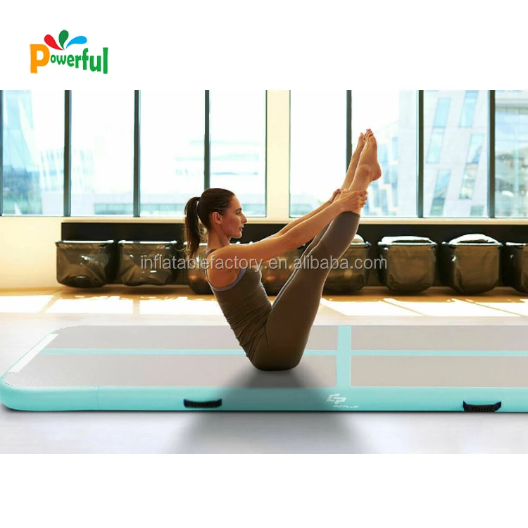 Customized size gymnastics inflatable air track mat for training