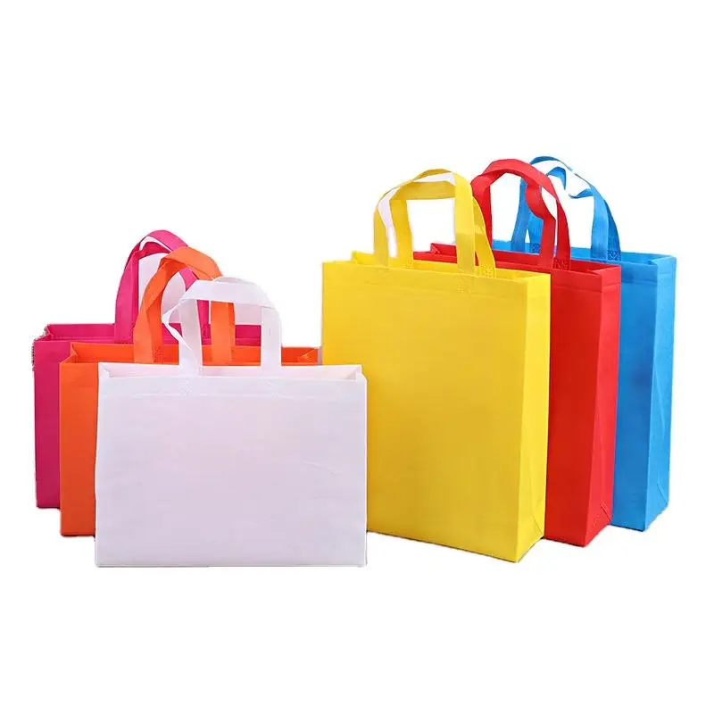 

Customized Letter Printing Shopping Bag Women's Hand Bags Nonwoven Bag, Customer's requirement