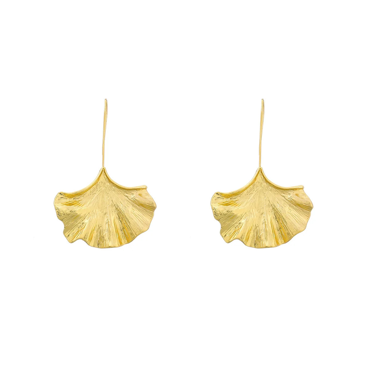 

Hainon 2021 fashion Leaf shape drop Earrings for Sensitive Ears Jewelry for Women Girls Gift card flannel bag set, Picture shows