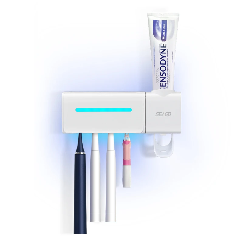 

SEAGO 2021 NEW SG-1002 customized sterlizer box toothbrush holder for family use