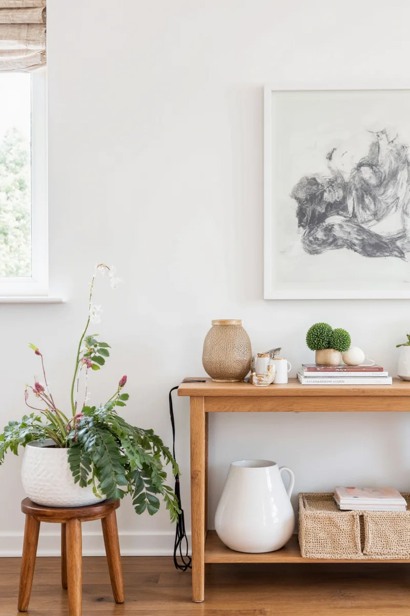 L-shaped sofa in a family-friendly living room