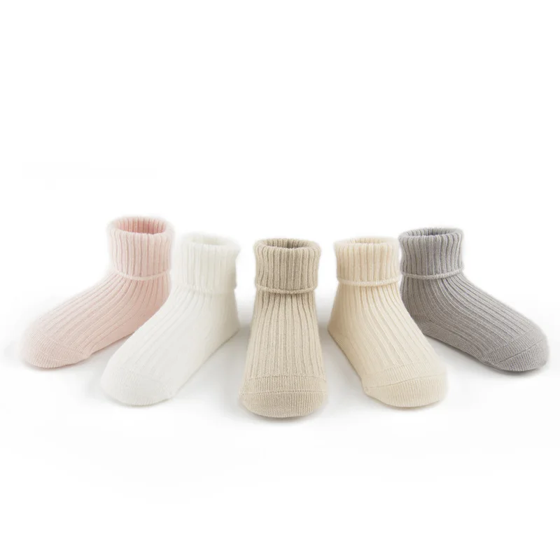 

Wholesale Gift Packaging Baby Cute Girls Kids Organic Bamboo Socks, 5 colors