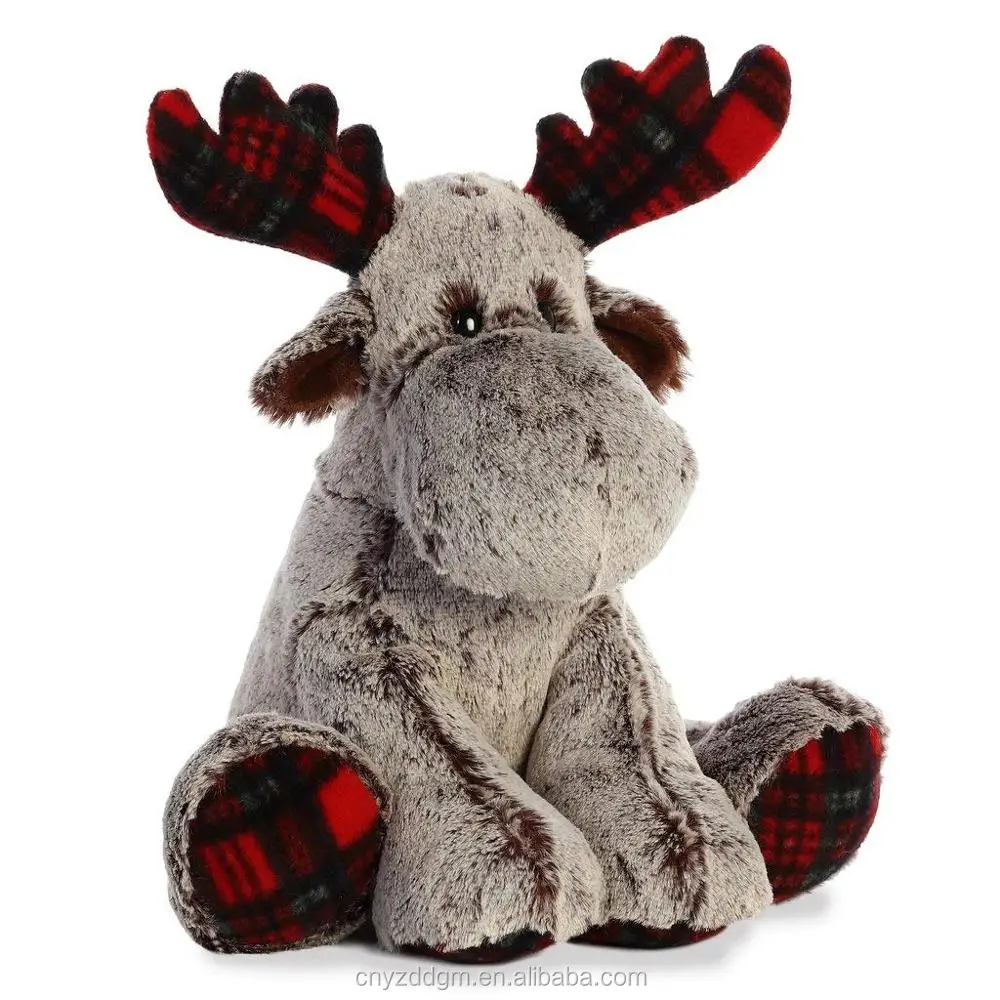 Custom Moose Plush Toy New Animal Stuffed Christmas Plush Moose - Buy ...