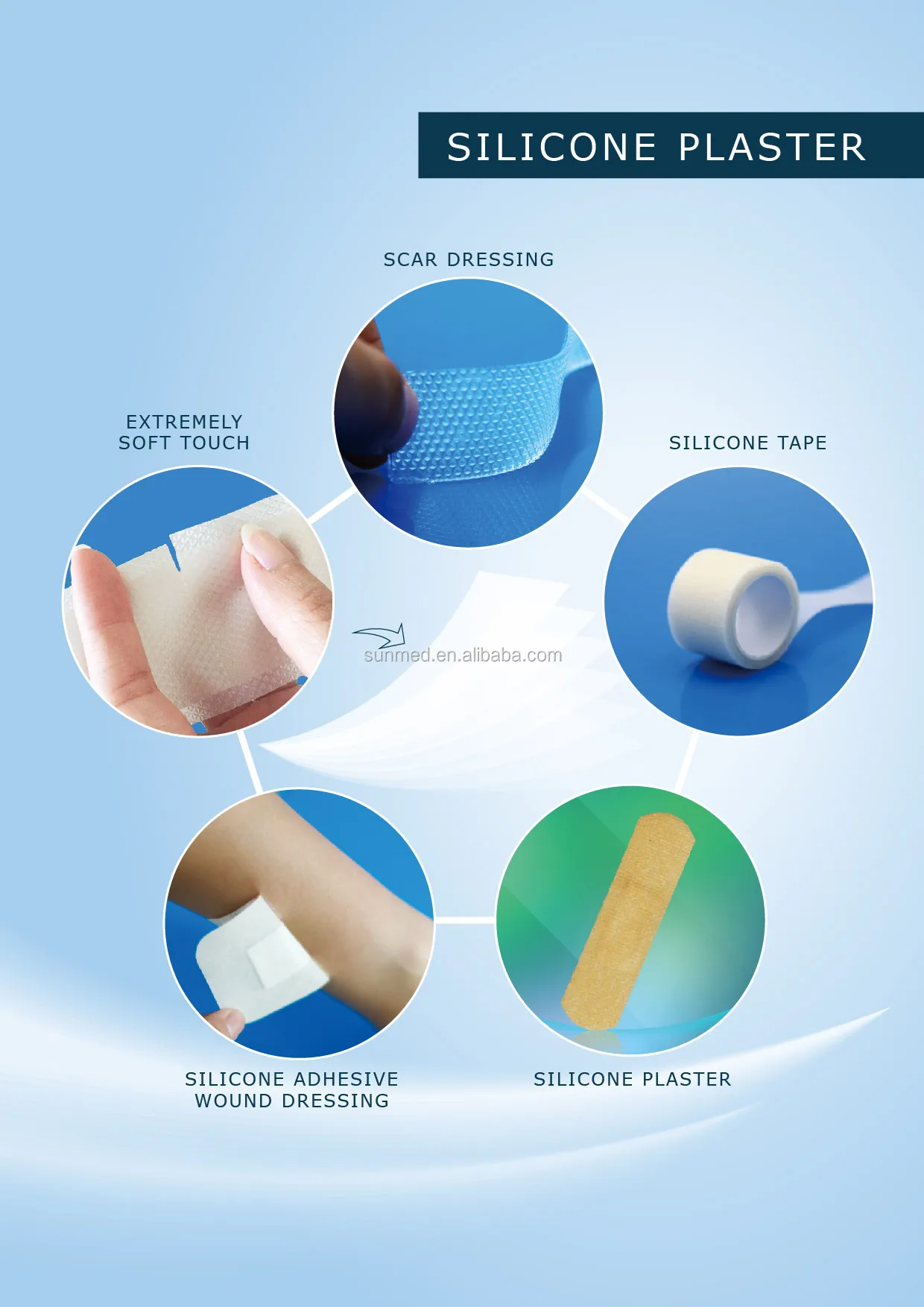 Medical Silicone Tape Comes Off Painlessly Without Compromising ...
