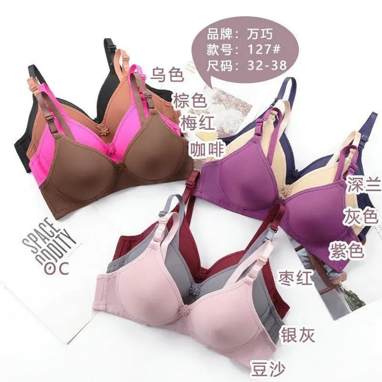 

0.99 Dollar Model LS054 Series Mix Size 34-38 No Wire Little Foam For women lift up bra