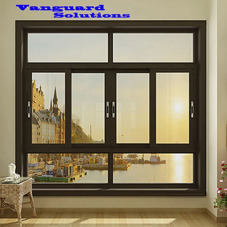 

AS2047 Australia Vanguard Solutions Good Quality Customized Profile Sliding Window Aluminum Double Glazing Aluminium Window