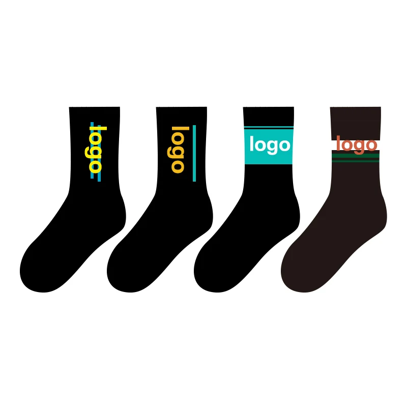 

OEM design logo unisex custom sport dress wholesale mens bamboo socks, Custom color