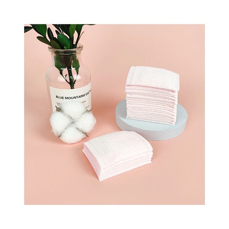 

Professional Manufacturer Disposable Cotton Pads Absorbent And Soft Makeup Cotton Pad