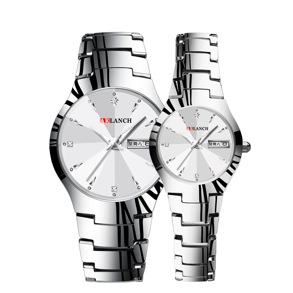 

Customize fashion stainless steel watches couple wrist, Multi colors