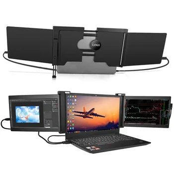 

Factory Multi Tasks FHD 144hz 4k IPS Workstation 10.1 11.6 11.9 13.3 inch portable monitor triple screen for laptop with CE ROHS