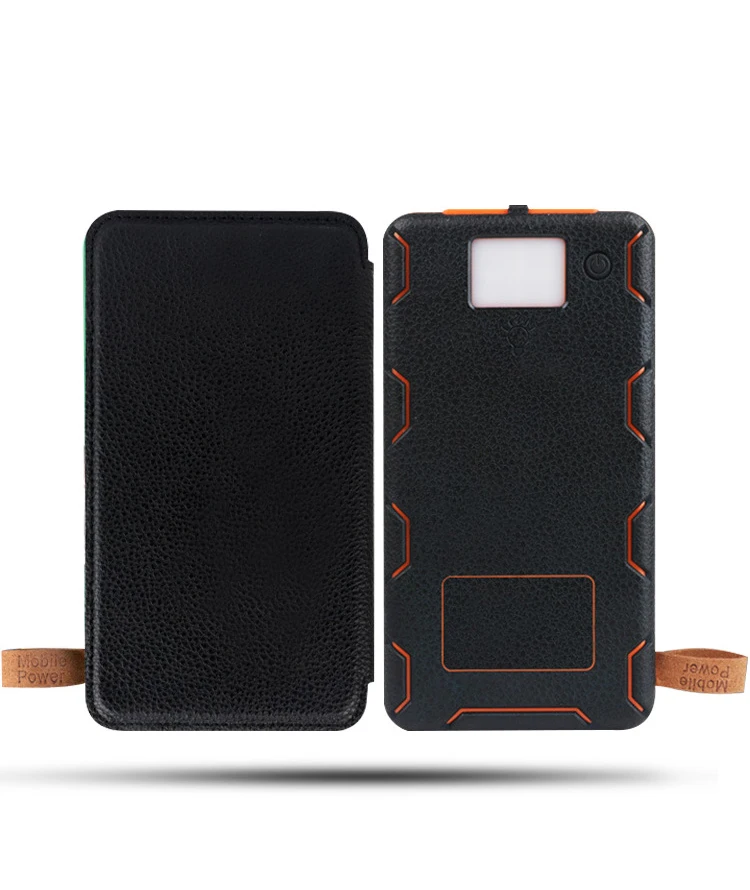 OEM 10000 mah Waterproof Charging Foldable Solar Panel Power Bank With LED - ANKUX.COM
