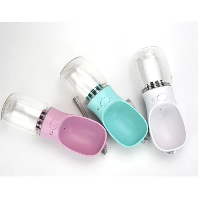 

Wholesale Best Travel Outdoor Portable Leak Proof Pet Puppy Dog Drinking Water Bottles, Blue/pink/white