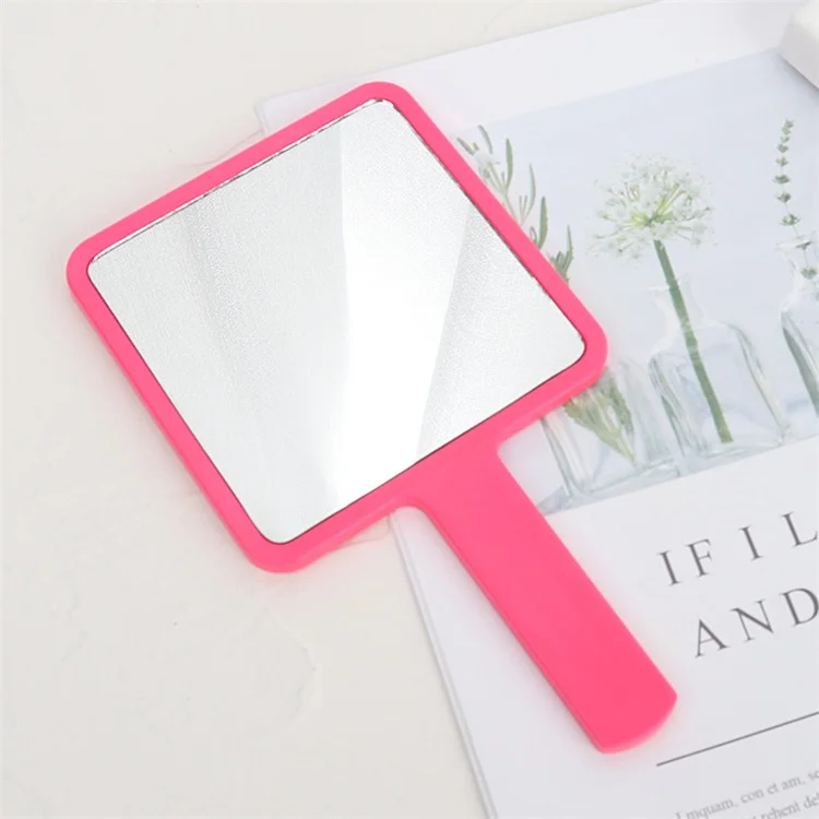 

Factory Cheap Price Single Square High Quality Antique Acrylic Compact Mini Small Hand Mirror