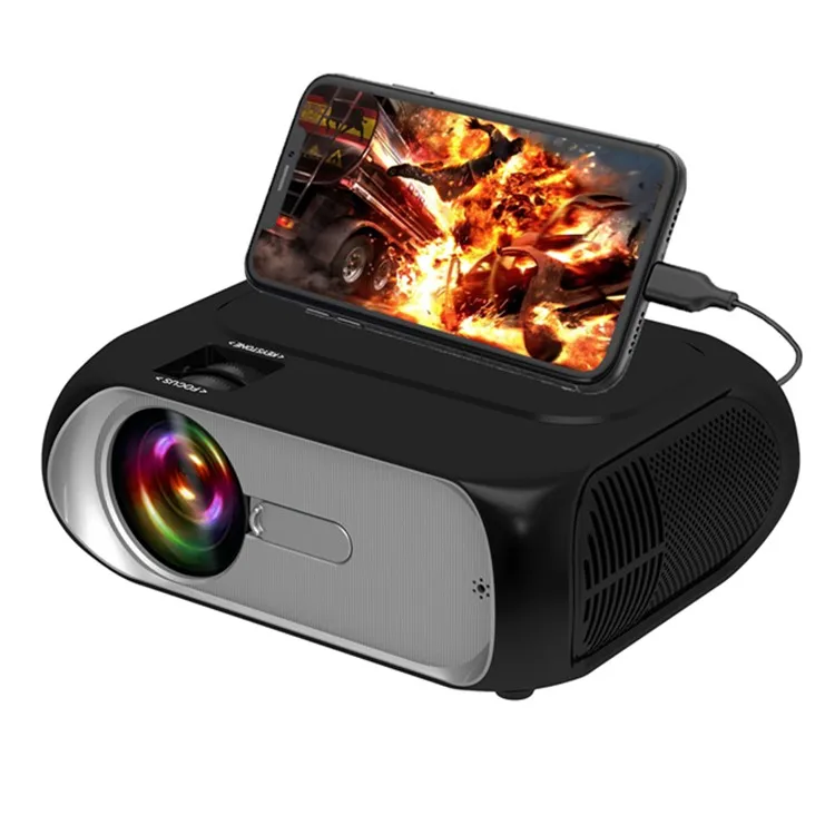 

Real Native 1080P 200ANSI Lumens 3000:1 200inch Display Home Theater LCD Video Projector Support Multiple Devices HD/AV/USB