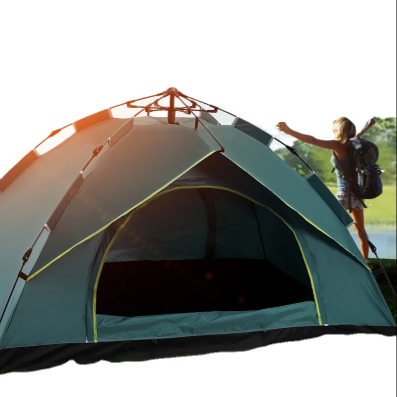 

Outdoor Portable Privacy Double Rooms Camping Fishing Beach Sunshade Shelter Ice Tent for sale