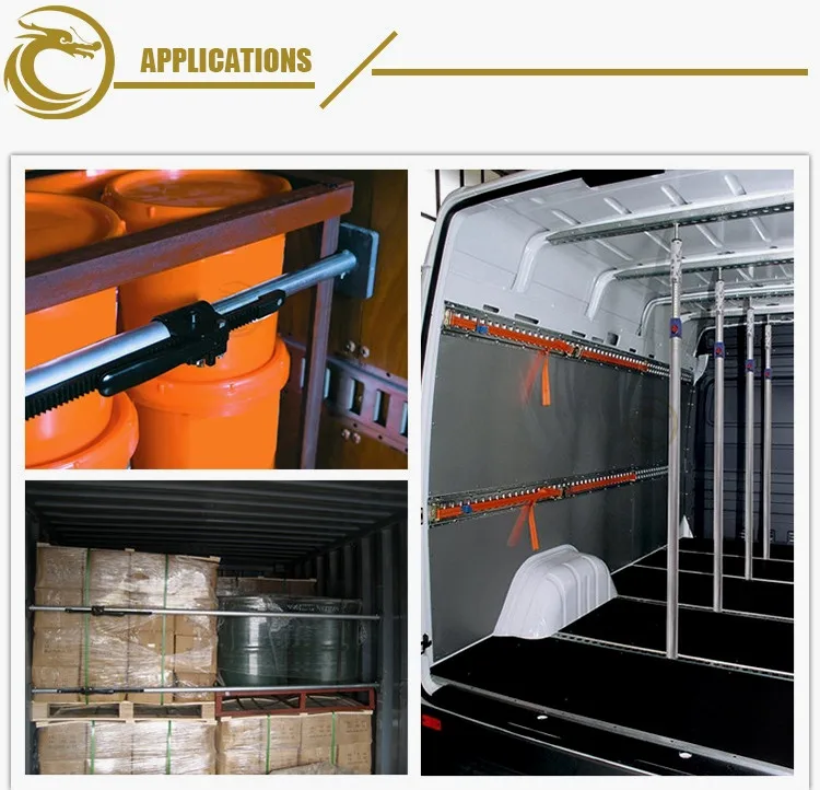 Steel Adjustable Logistics Container Load Stabilizer Cargo Load Bar