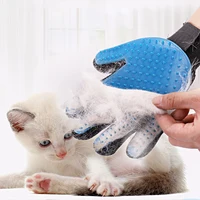 

Pet Soft Silicone Dog Cat Pet brush Glove Cat cleaning Gentle Efficient Cat Grooming Glove Dog Bath Supplies Pet Glove combs