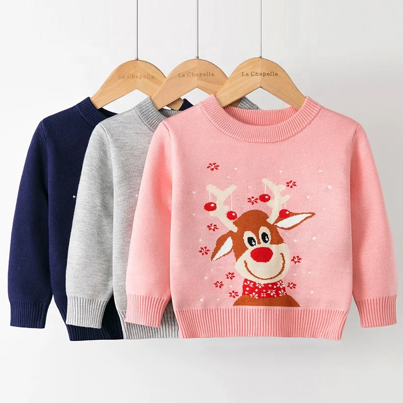 

New stylish winter Indian kid's Pullover knitting Lovely baby girl pattern sweater for Children's wear clothes designs