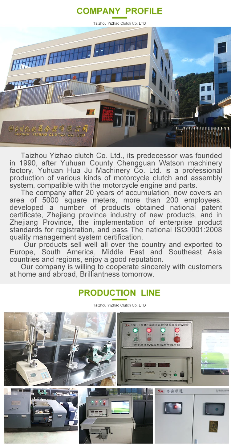 Wholesale general engine parts complete motorcycle clutch mounting drum assembly model CG-150-5