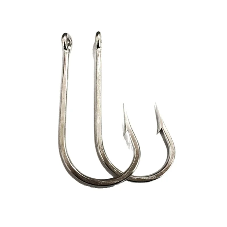 

7691S Stainless Steel Southern Tuna Big Game Sea Fishing Hook, Silver