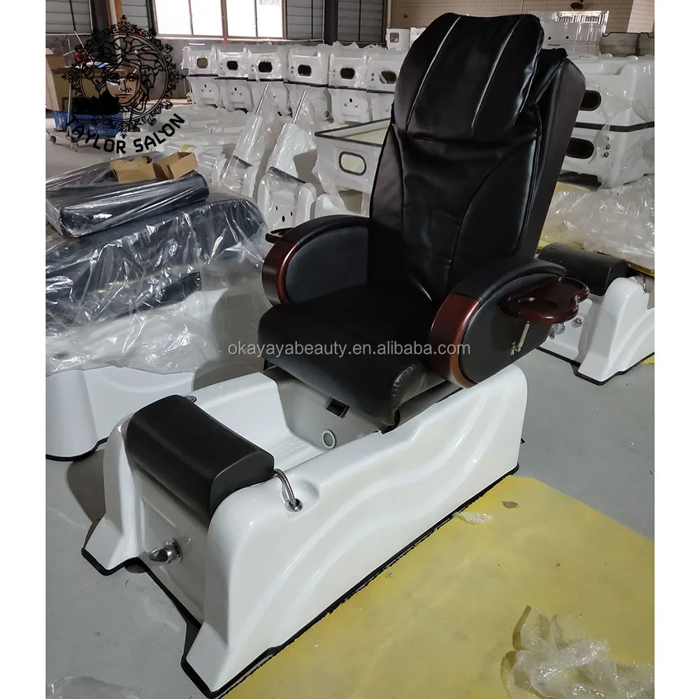 

Beauty salon furniture pedicure foot spa massage chair wholesale simple style pedicure chairs with foot bowl