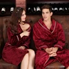 kimono collar cotton luxury Lovers' mr and mrs chinese woman bathrobes bath robe
