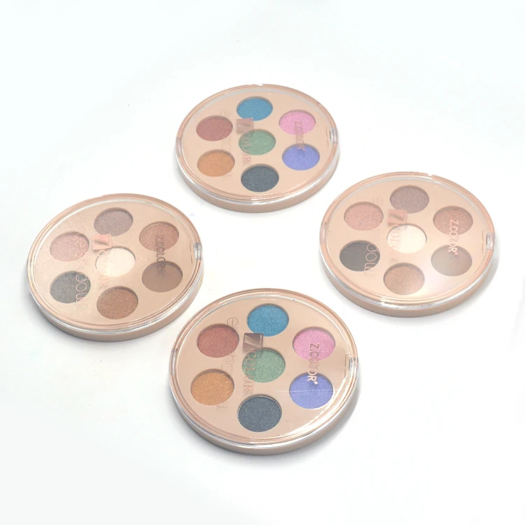 

Fashion eyeshadow palette 7 Colors Matte palette Glitter eye shadow MakeUp Nude Make Up set Cosmetics