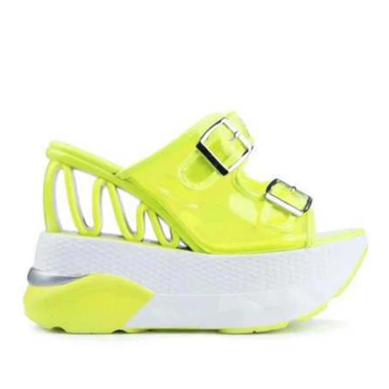 

New summer Women clear sandals Colorful Outdoor Platform Casual Shoes women's sandals, As the picture