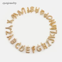 

2020 fashion magical letter DIY birthday gift necklace wedding 18k gold jewelry