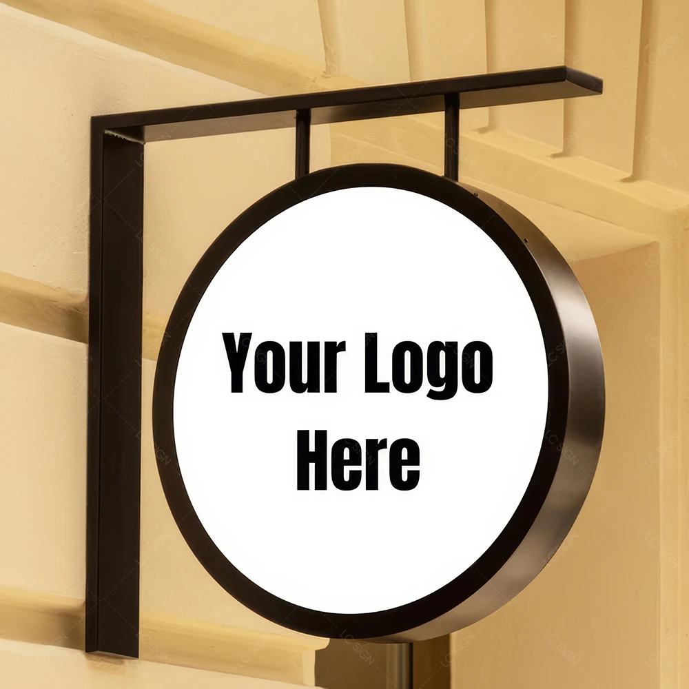 Customized Outdoor Led Advertising Light Box Sign Acrylic Light Box Sign Board for Business