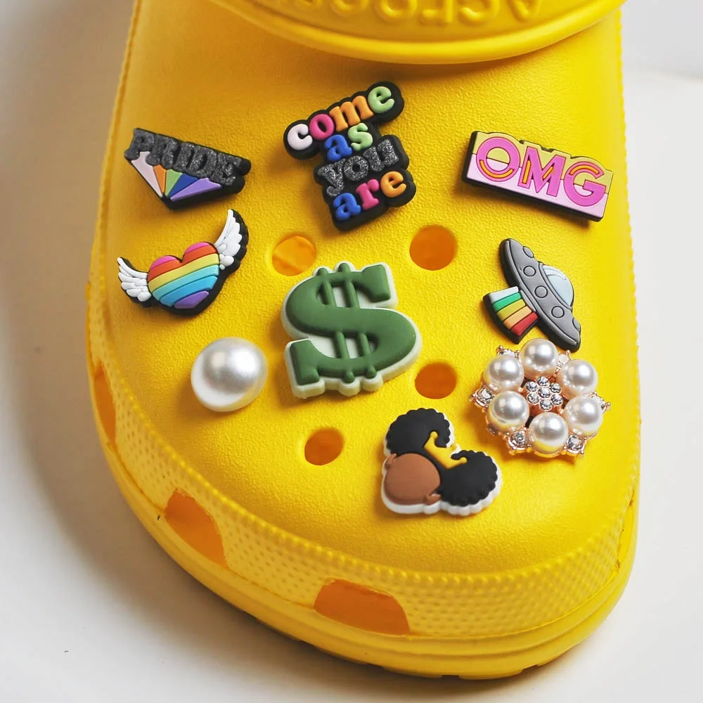 

New Arrival Rubber PVC Shoe Charms, Customized Shoe Charms Shoe Decoration for Kids, Custom