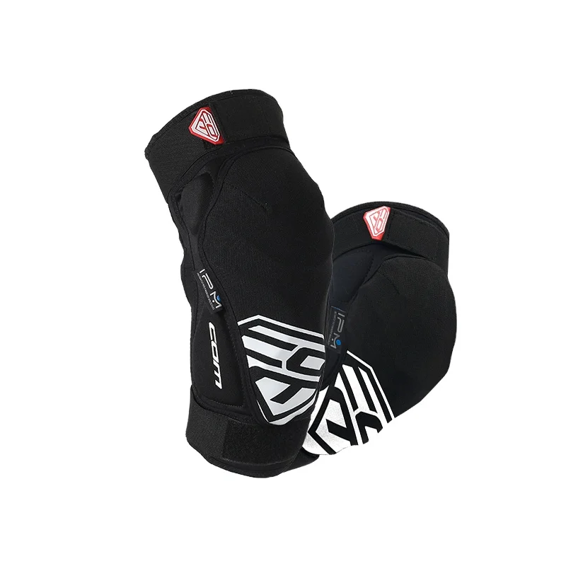 

BMX racing knee pads protective anti-impact in crush for bicycle riding outdoor riding competion protection black customzed logo