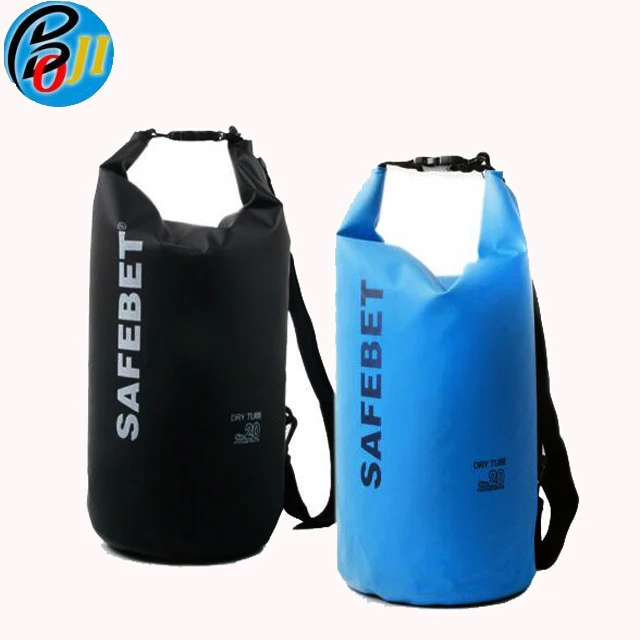 

Top Quality Durable 500D PVC Tarpaulin waterproof dry Bag with Strap, Yellow/orange/black/pink/blue