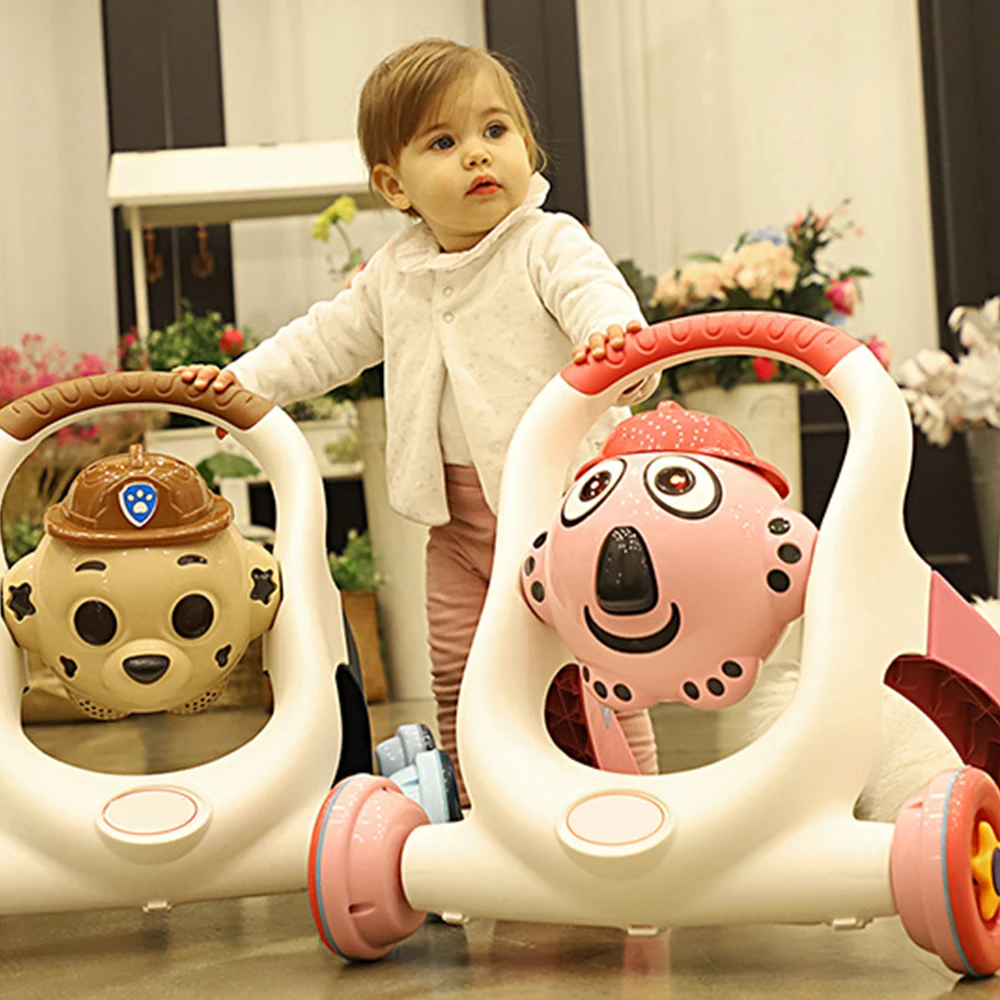 

Baby walkers, trolleys, anti-rollover, anti-O-leg, boys and girls 7-18 months baby, multi-functional walkers, As picture
