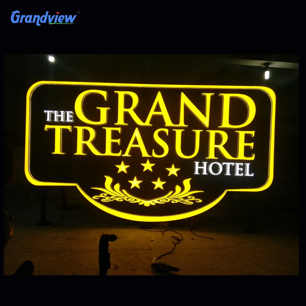 Led light manufacturers in outdoor store sign 3d lichtwerbung illuminated advertising letters