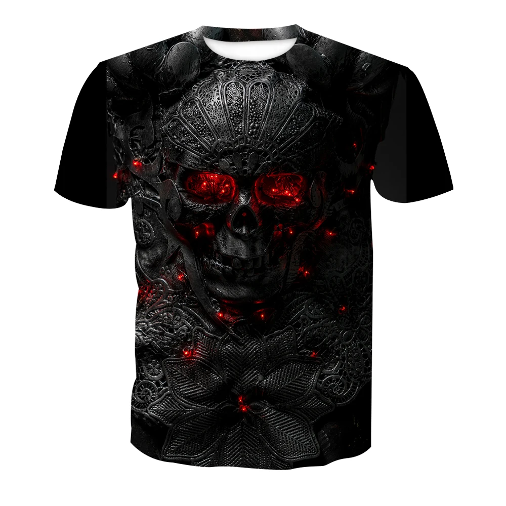 

Yoycol Drop Shipping Custom Print Mens Skull Customised T-shirts Oversized T Shirt Printing, Customized color