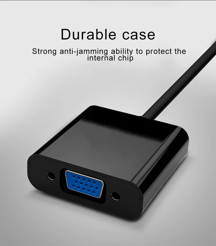 SIPU factory price DP to VGA Cable DisplayPort Male to VGA Female Converter Adapter Cable for Laptop PC - ANKUX.COM