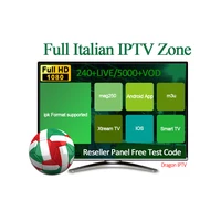 

Hot Sell Best IPTV 6 Months Italian Subscription 10000+Live/5500+Vod With Full HD Good Vision Reseler Panel free test code