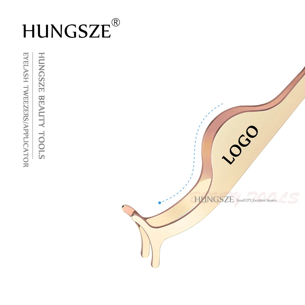 
Curved Eyelash Applicator Packaging Custom Eyelash Applicator Tweezers 