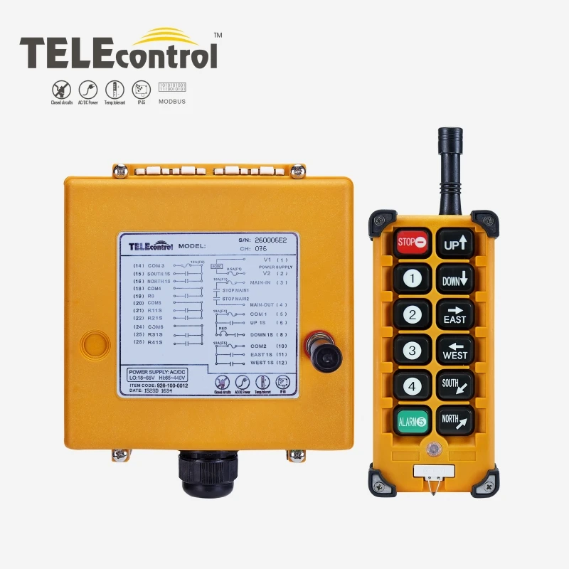 Telecontrol F23 Bb Two Transmitters 10 Single One Step 6 Axis Overhead