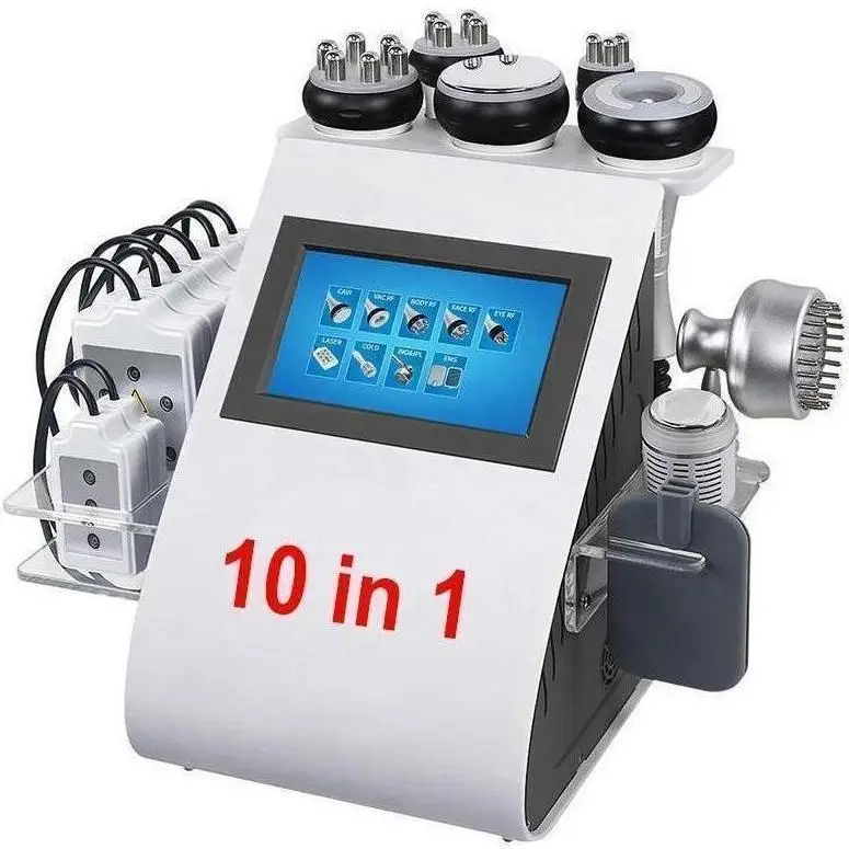 

Immediate Effect Ultrasonic 10-1 Cavitation Slimming Machine/Lipo Laser Beauty Salon Equipment