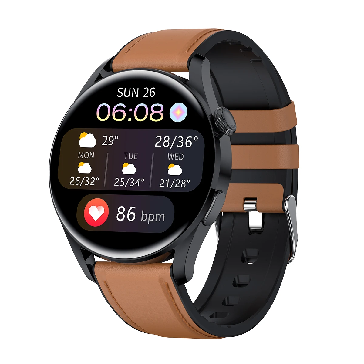 

2021 New Smart Watch T33S Full Screen Heart Rate Blood Oxygen Fitness Sleep Tracker Ip67 Sports Mode Answer Call Watch