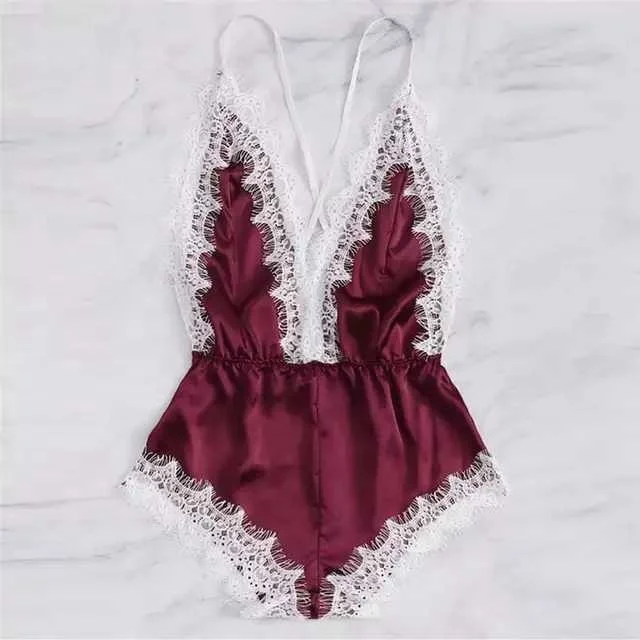 

sfy541 womens sexy lingerie satin sleepwear