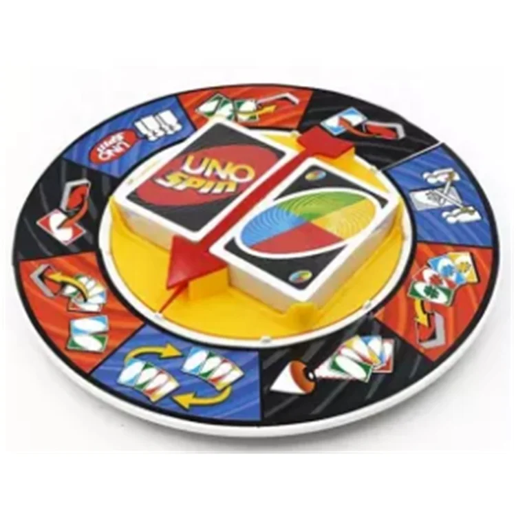 

Hot Sale Amazon Lazada Family Party Game Board Game Spinner Toy Gift Spin Card Board Game for Ages 7+