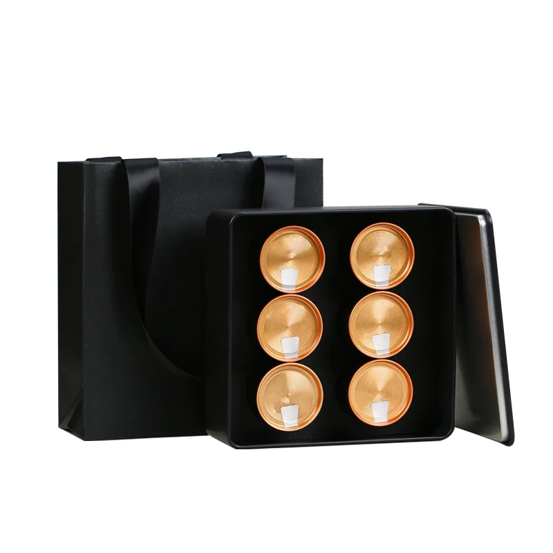 
New Candy Storage Gift Packaging Square Tea Tin Metal Boxes 