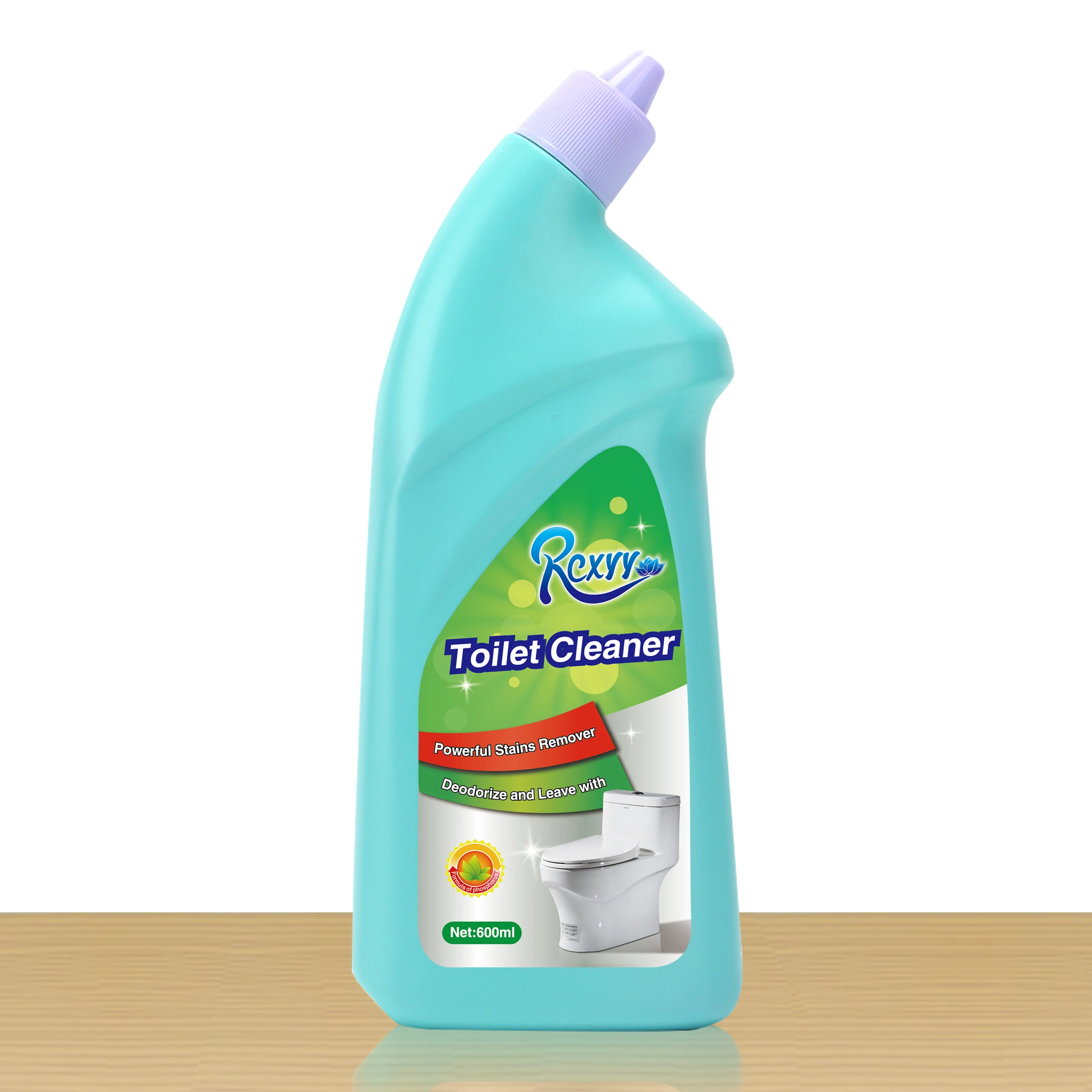 

Free Shipping Toilet Bowl Cleaning Products Eco-Friendly Detergent Liquid 20GP 40HQ 20Tons 600ml