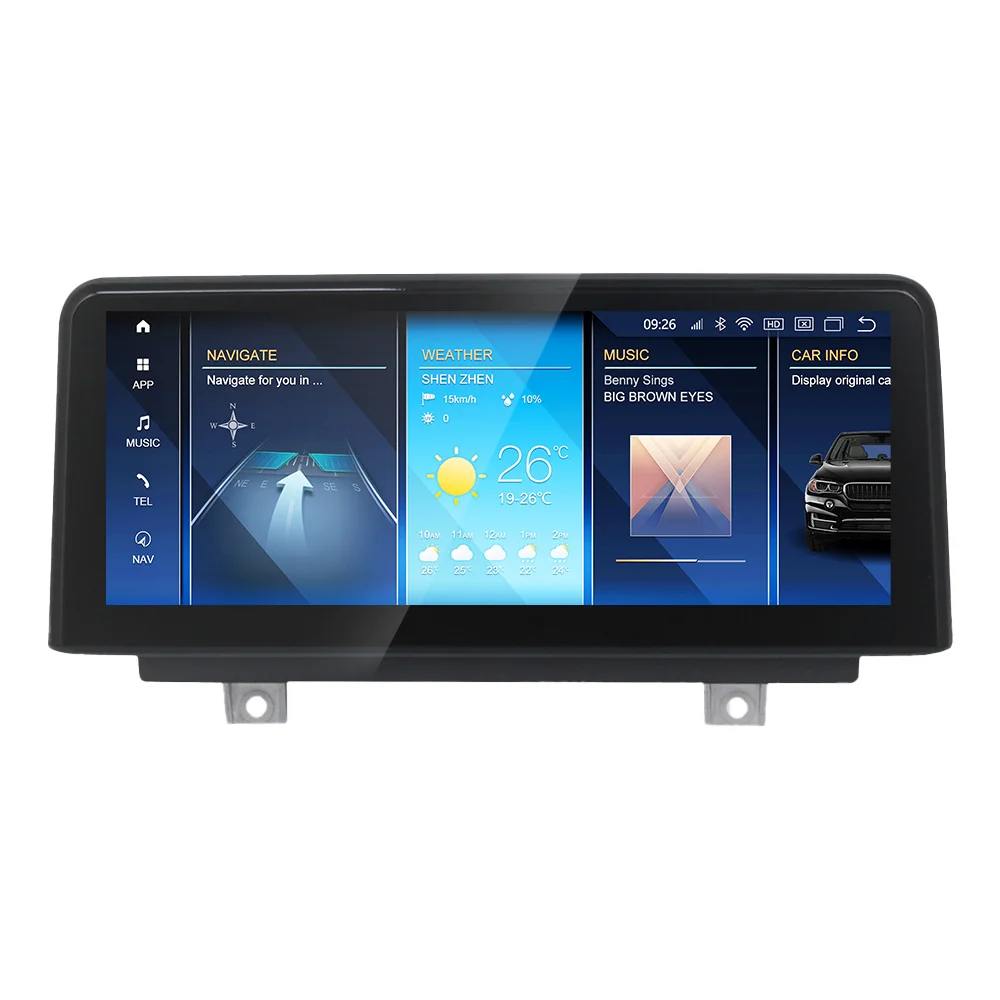 

8+256G Android 13 Qualcomm Snapdragon 662 Car Video for BMW 3 4 Series 2013-2017 F30 F31 F31 F36 NBT Blu-ray Anti-glare Screen