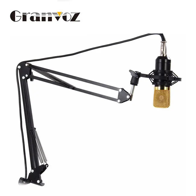 

Foldinig Professional Microphone Cantilever Support Brackets Adjustable Microphone Stand Tablet, Black